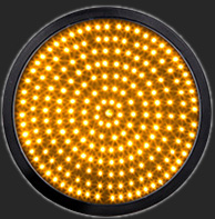 300mm 12Inch Yellow LED Full Ball Round Signal