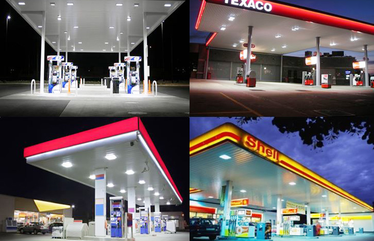 Canopy-LED-Lighting-for-Gas-Station-Lighting